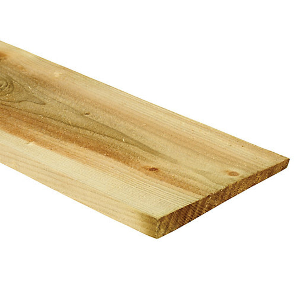 Fence Boards 2400 x 150 x 16mm | 8' x 6
