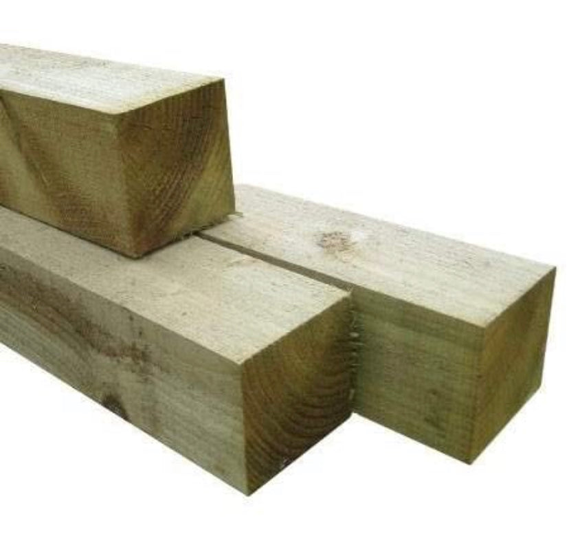 Fence Posts 3000 x 100 x 100mm | 10' x 4 x 4 | 3m